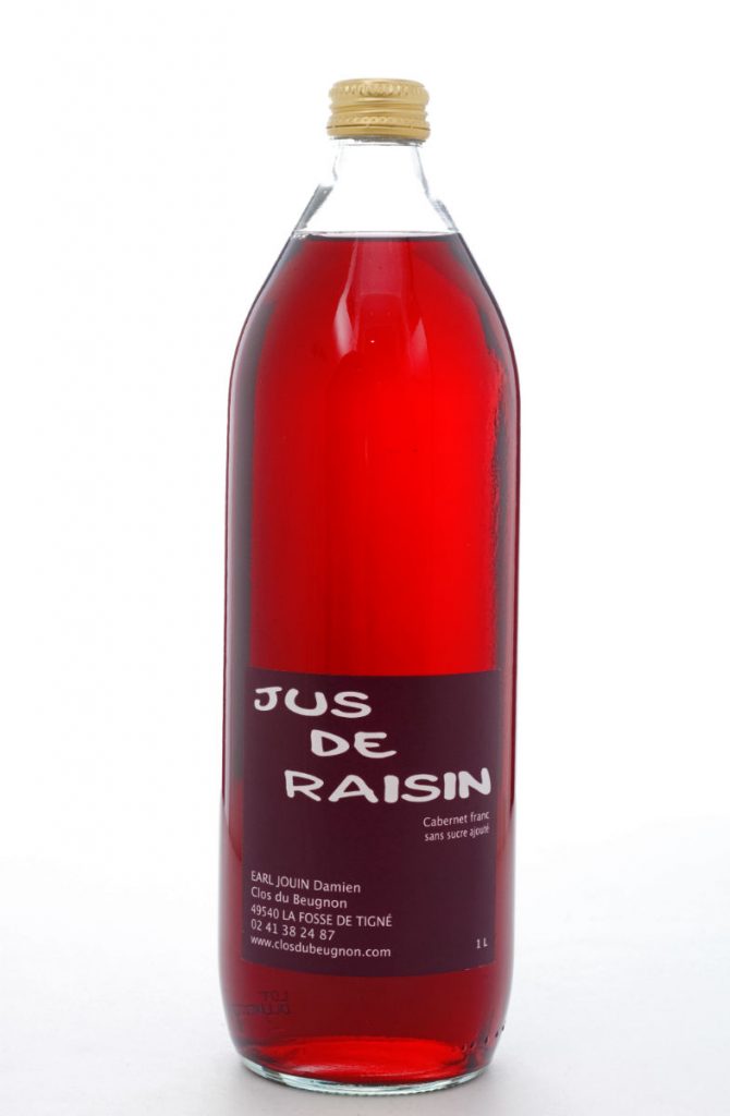 Jus de Raisin Pétillant sans alcool Rosé - Vignoble Drouard